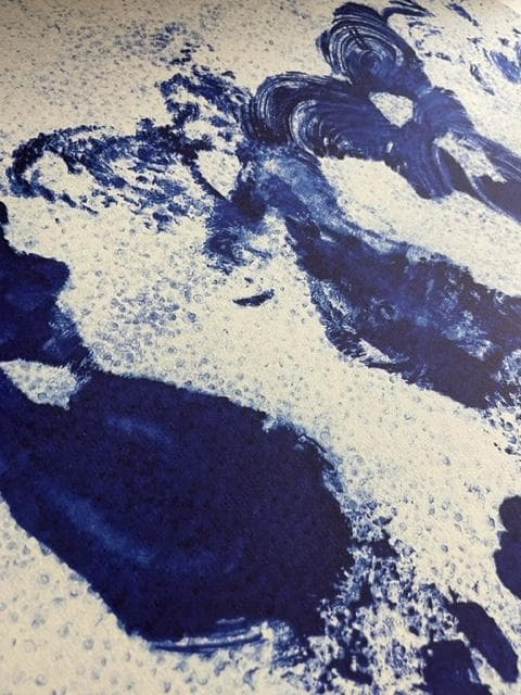イヴ クライン ヴィンテージ アートポスターAnthropometrie