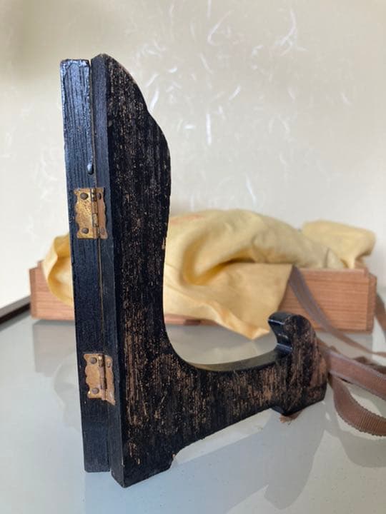 江戸　昭和レトロ　アンティーク　古董品　八風窯　竹風作　魁皿　未使用　共箱