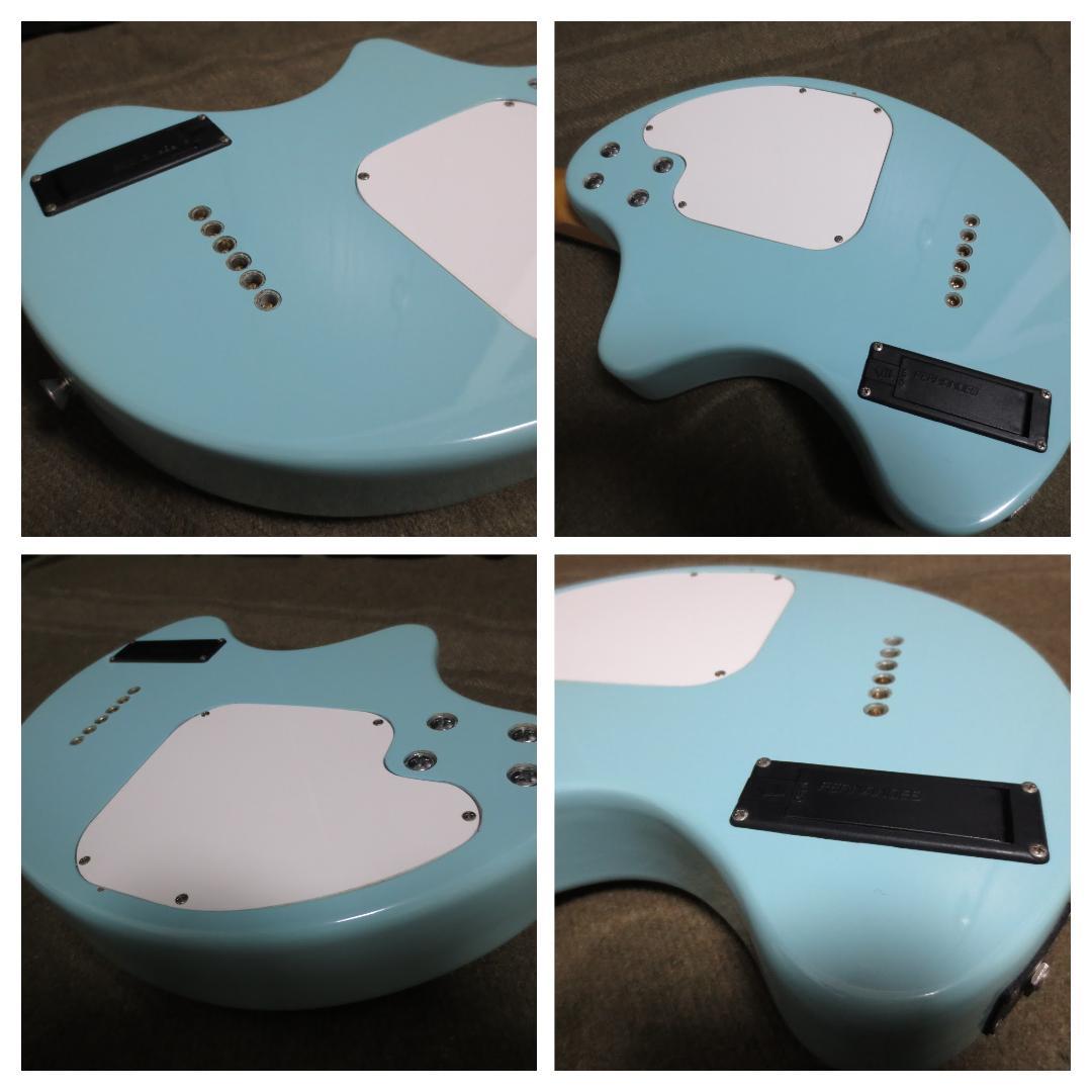 【整備済】フェルナンデス ZO-3ギター ブルー　ケース付き