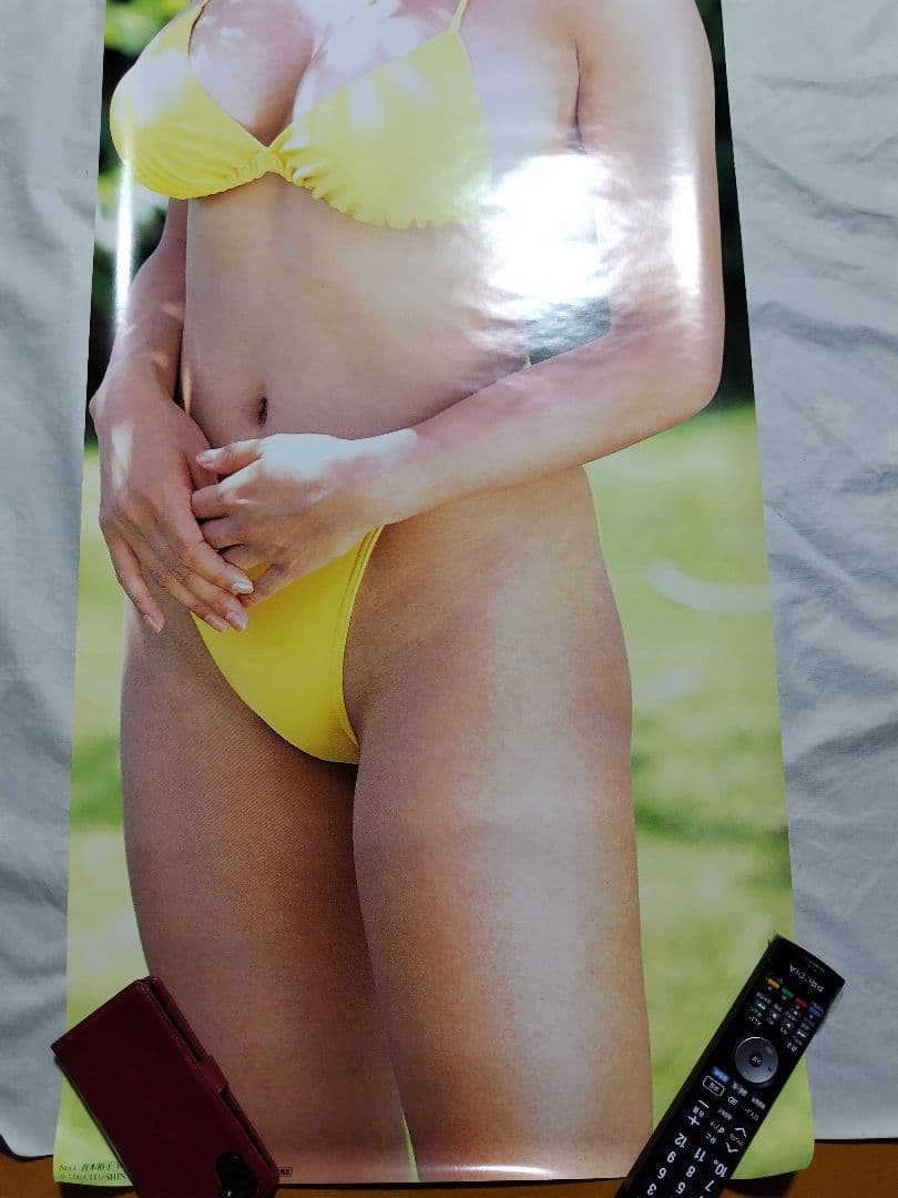 ♪青木裕子 ジャンボポスター寸法:約150cmx約51cm オマケ付き