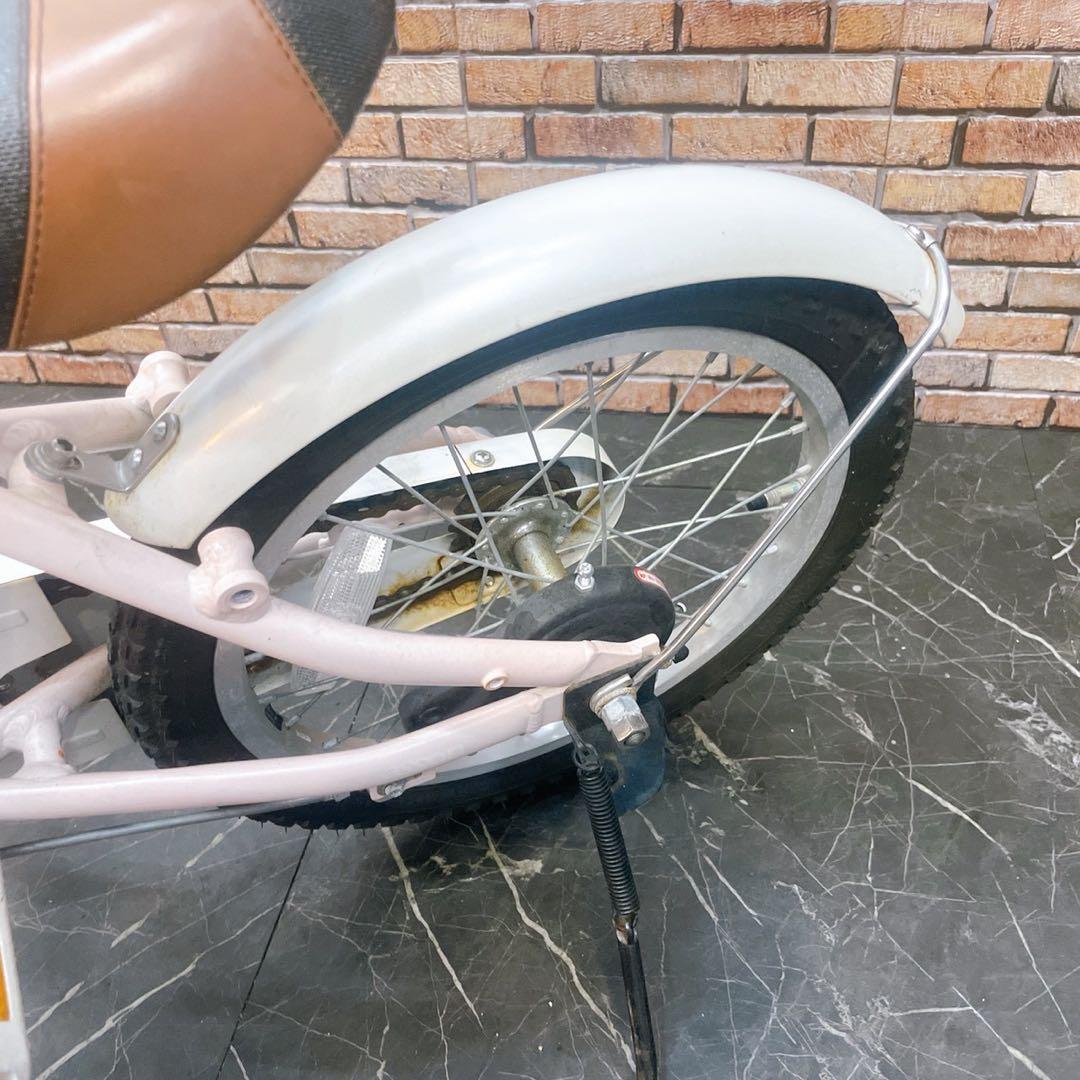 【20】子供用自転車 子供車 KhodaaBloom 薄ピンク 16インチ