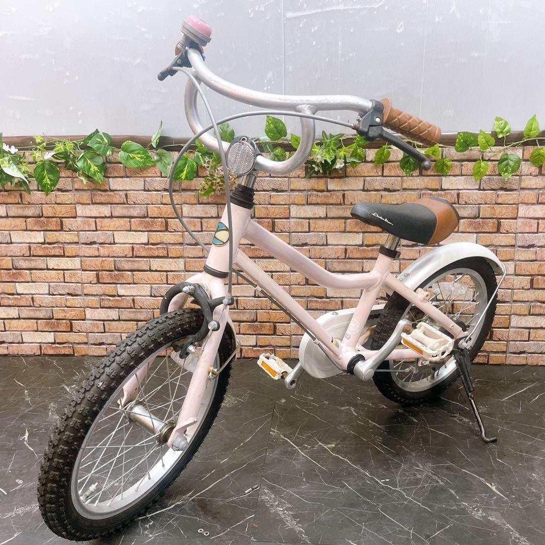 【20】子供用自転車 子供車 KhodaaBloom 薄ピンク 16インチ