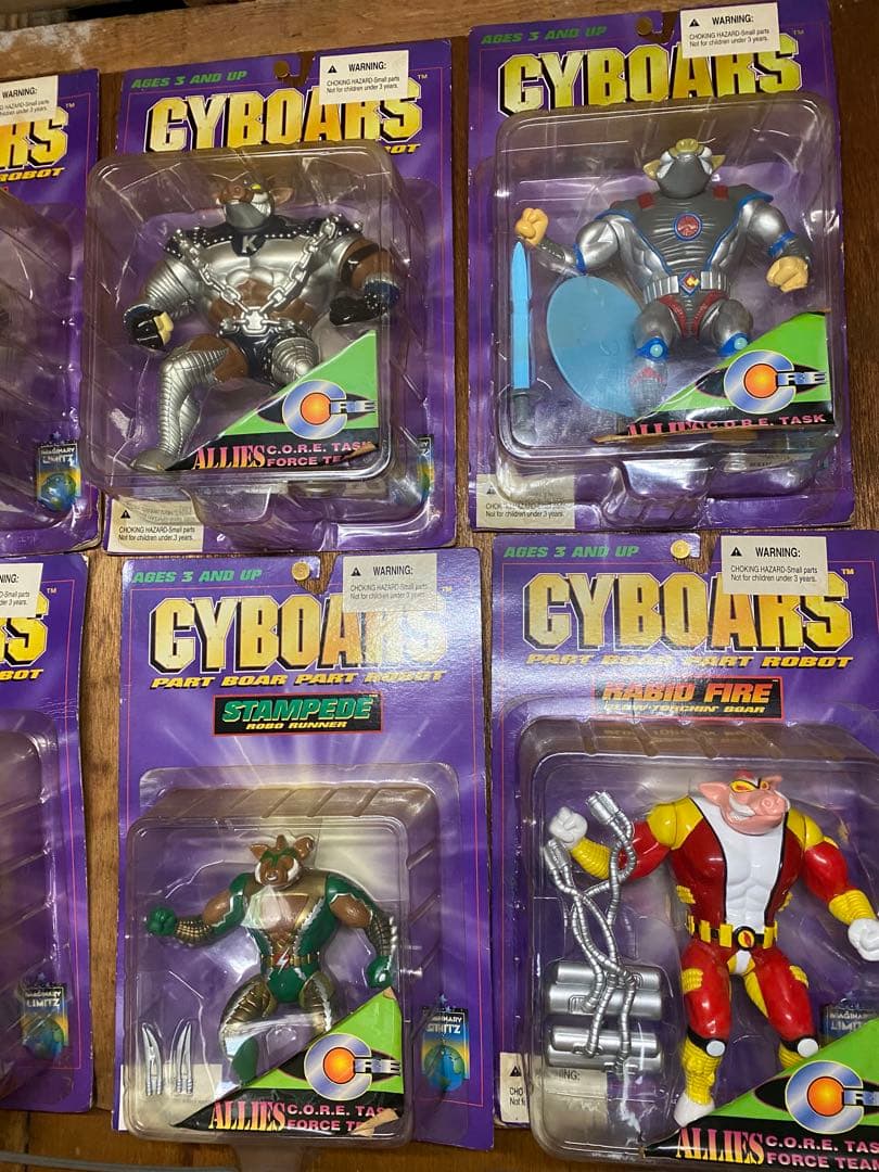 Cyborgs 1996年 フィギュアセット 未開封