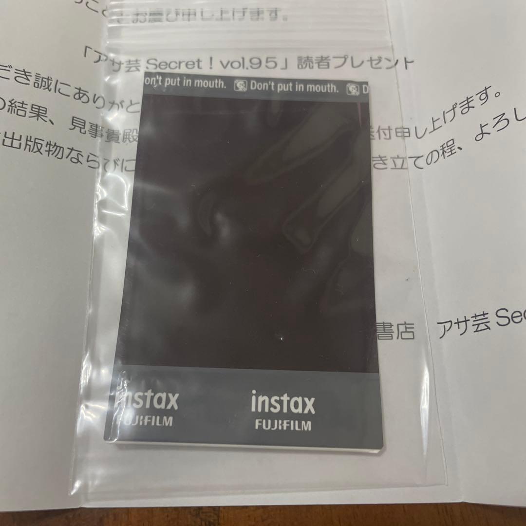 【椿野ゆうこ】サイン入りチェキ⭐︎当選品⭐︎