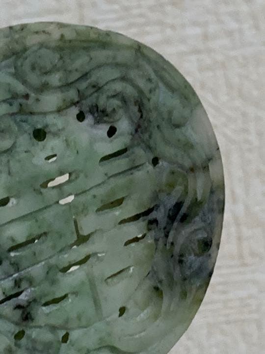 根付翡翠石