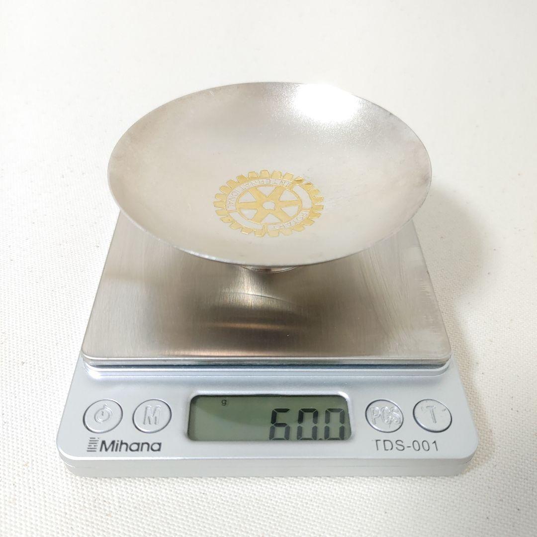 【本日限定価格 2/11】 純銀 銀杯 SV1000 約60g 純銀製 銀盃