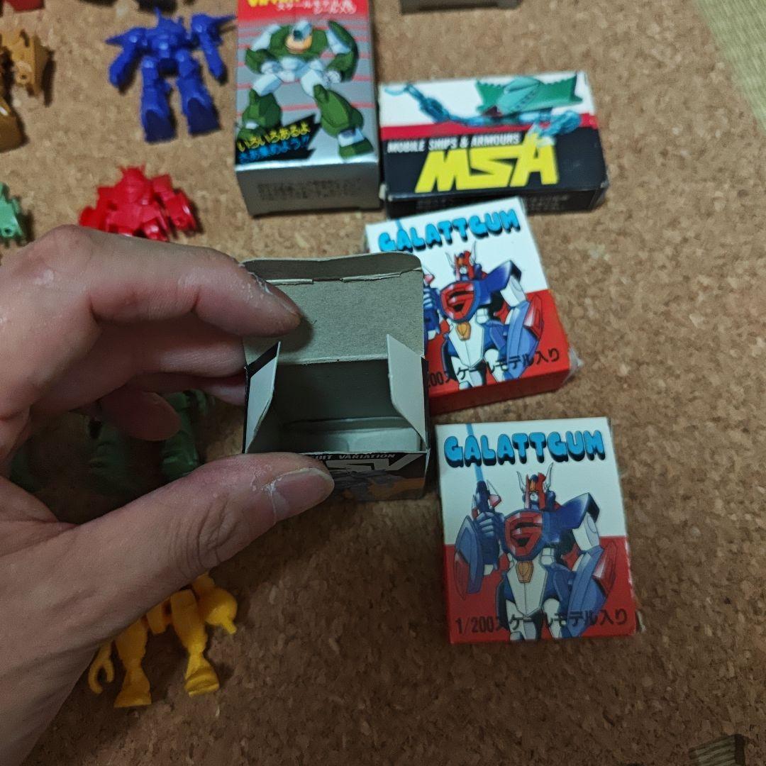 色々昔のミニプラモデル当時物