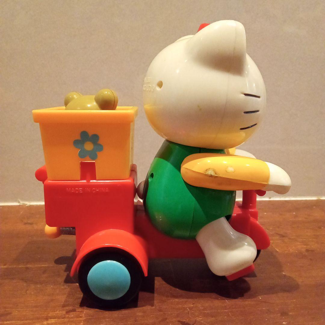サンリオ ハローキティ なかよし三輪車 ゼンマイ おもちゃ 三輪車 希少