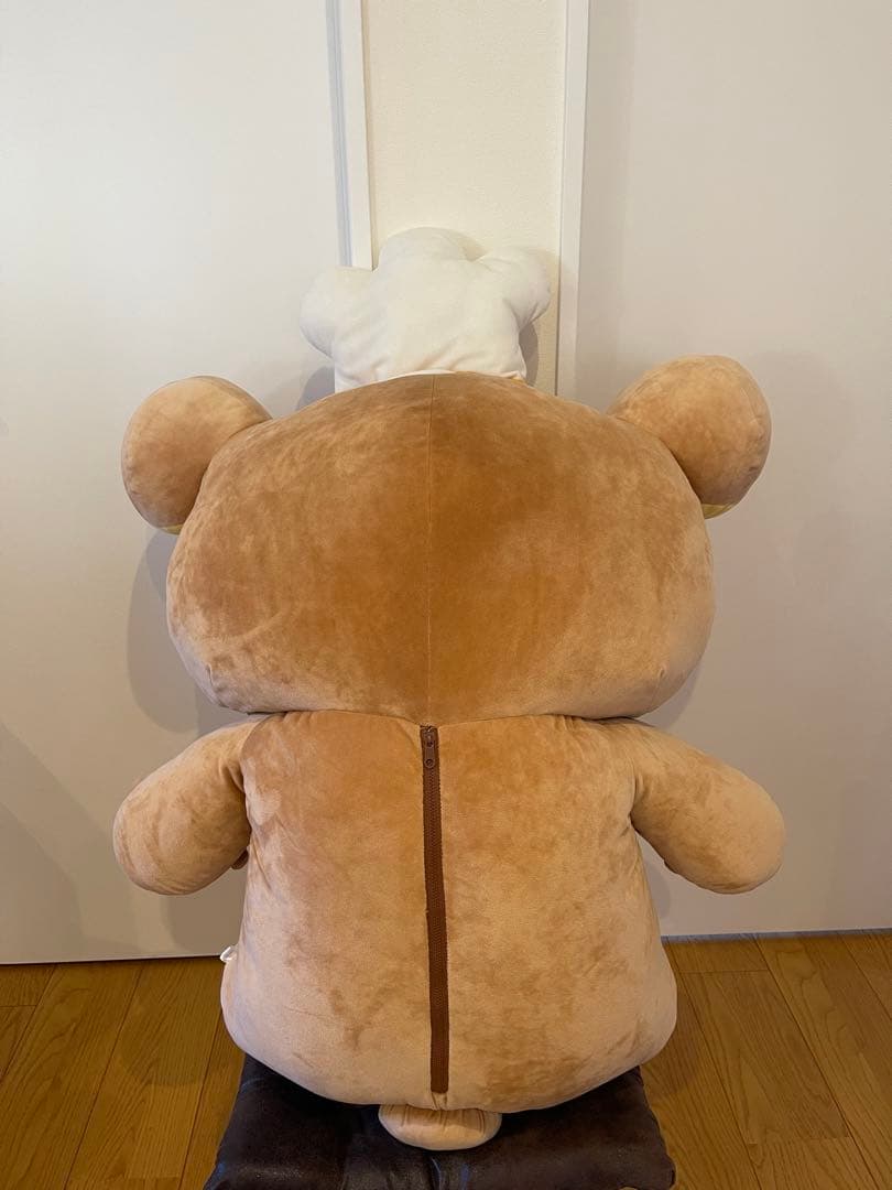 非売品 リラックマ 特大110cm ぬいぐるみ 当選品 ポポロスパ コック帽