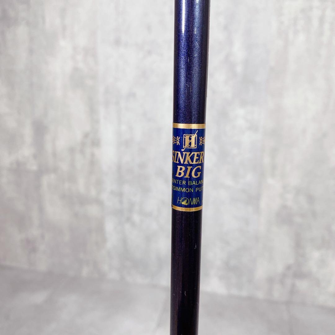 V805 美品 ヒロホンマ BIG LB-SINKER パーシモン パター