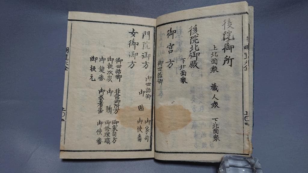 07年々改正　雲上明鑑大全　上下　 2冊