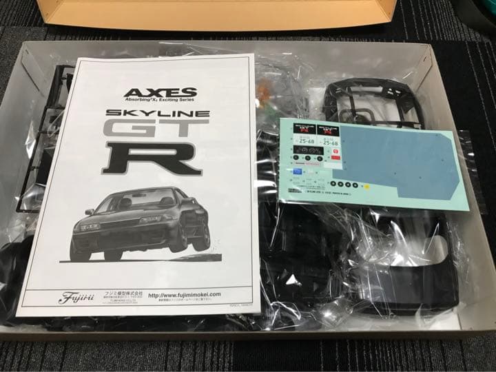 1／12 SKYLINE BNR32 GT-R フジミ模型 AXES
