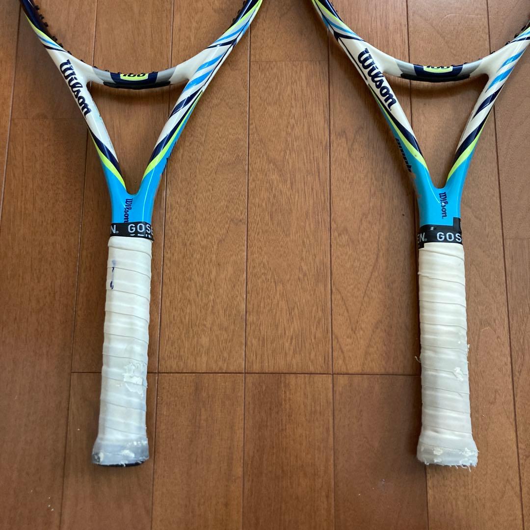 ウィルソン ラケット Wilson JUICE100 G2 2本セット