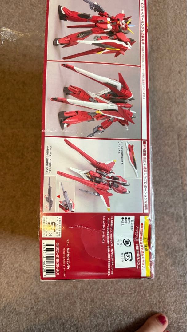 1/100 セイバーガンダム ZGMF-X23F