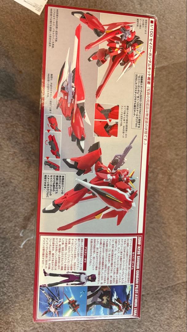 1/100 セイバーガンダム ZGMF-X23F