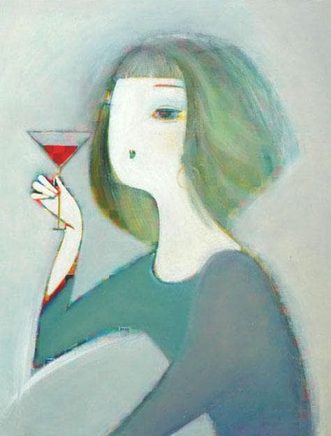 油絵 絵 絵画 インテリア 額付(白) F6-050313 人物 女性像