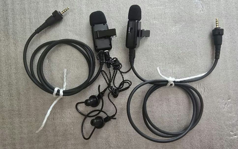 KENWOOD UBZ-M51SE 2台セット 純正インカム2個付き