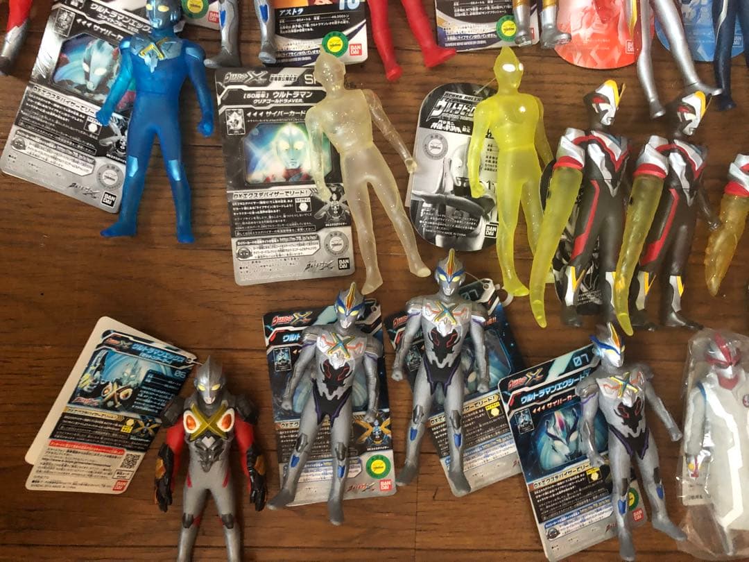 ウルトラマン　ウルトラヒーロー500 丸タグ　限定　ソフビ