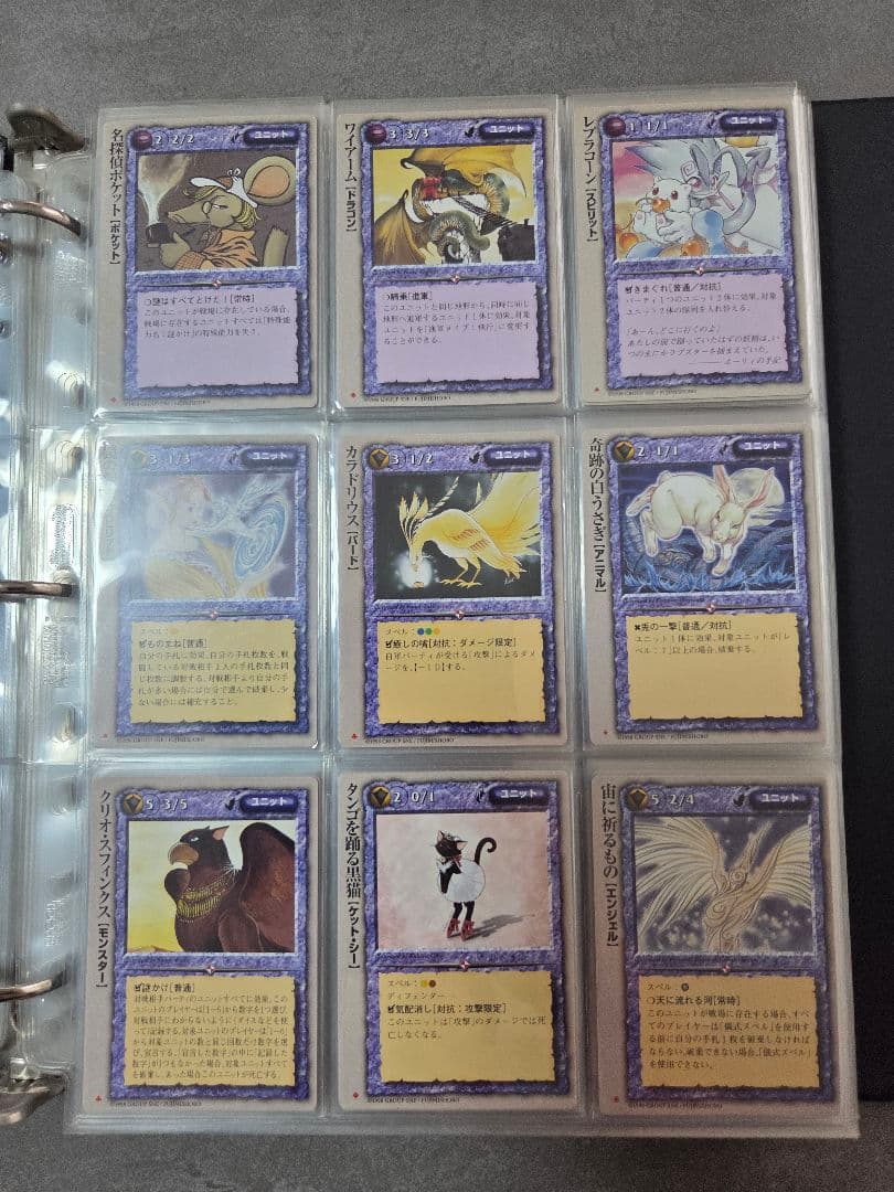 モンスターコレクションTCG 魔導士の黙示録 170種 コンプ 初版 バインダー