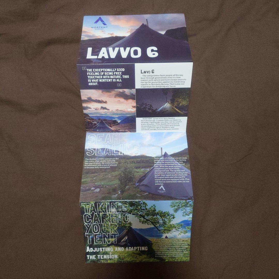 【未使用】NORTENT Lavvo6　テント
