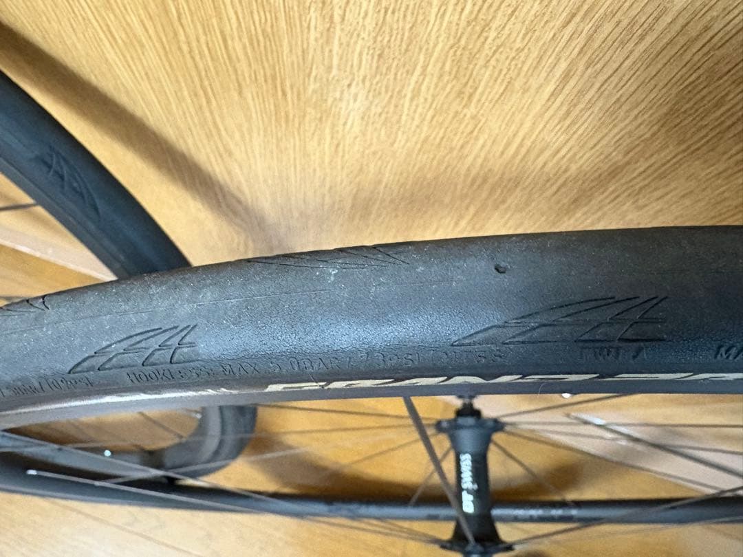 美品 DTSWISS PR1400 DICUT OXiC gp5000str付き