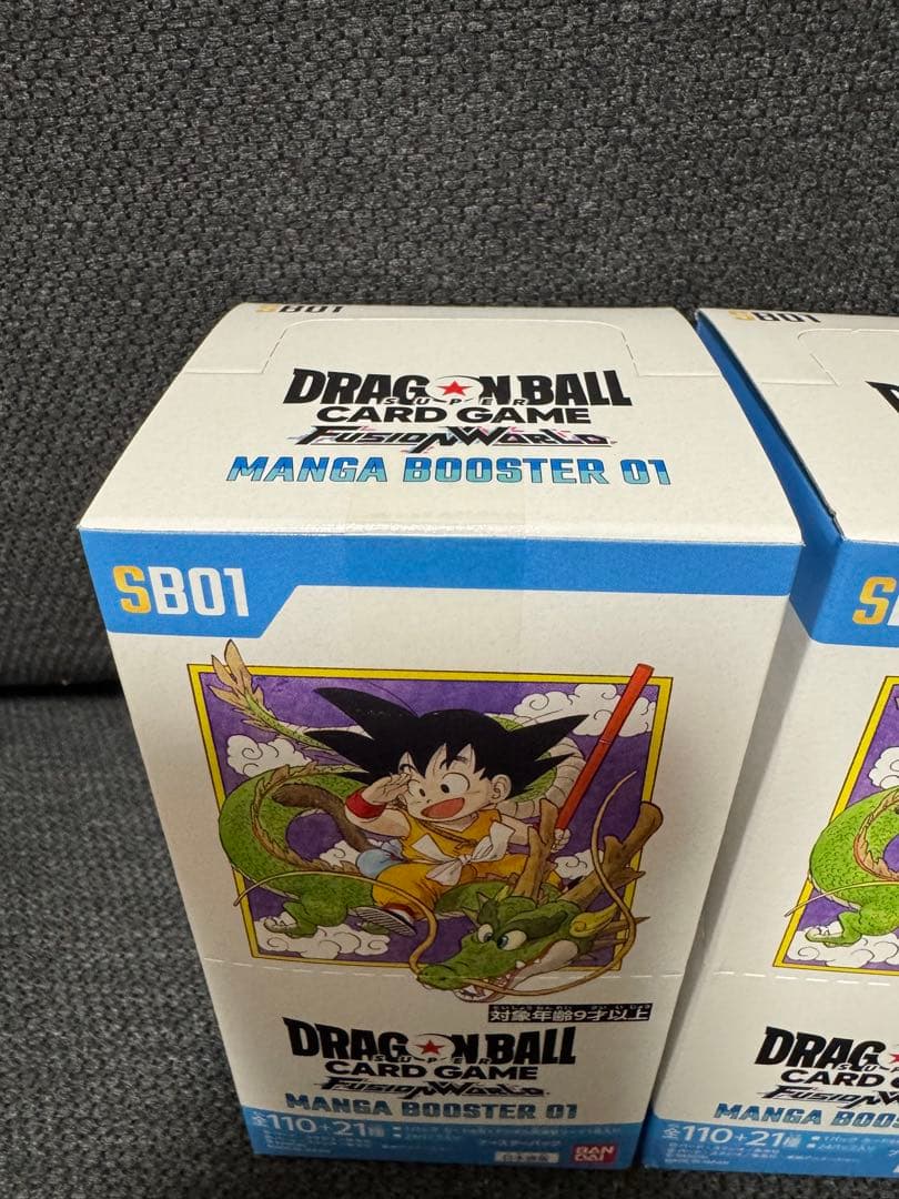 フュージョンワールド　MANGA BOOSTER 01 2BOX テープ付未開封