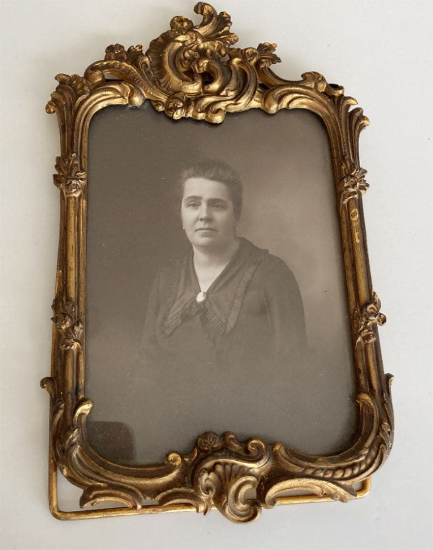 アンティーク雑貨 French l rocaille photo frame.