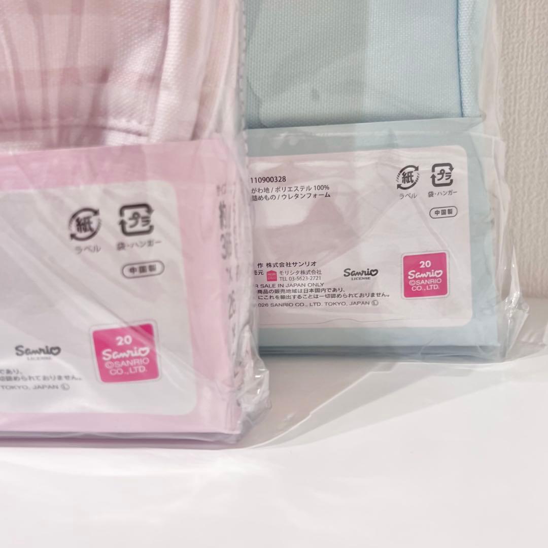 ♡新品♡レア マシュマロみたいなふわふわにゃんこ 6点 サンリオ 収納 ポーチ