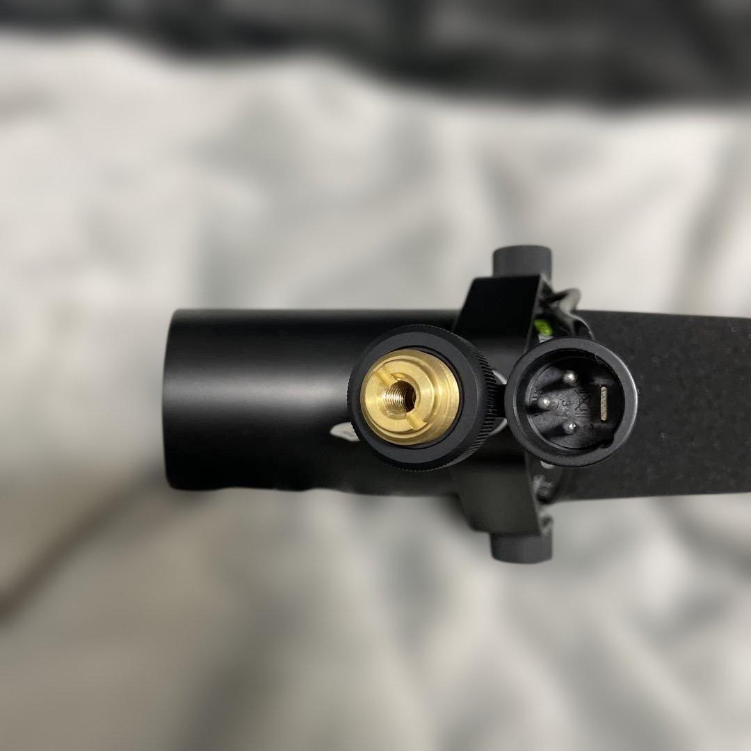 SHURE シュア ダイナミックマイク SM7dB ケーブ2本