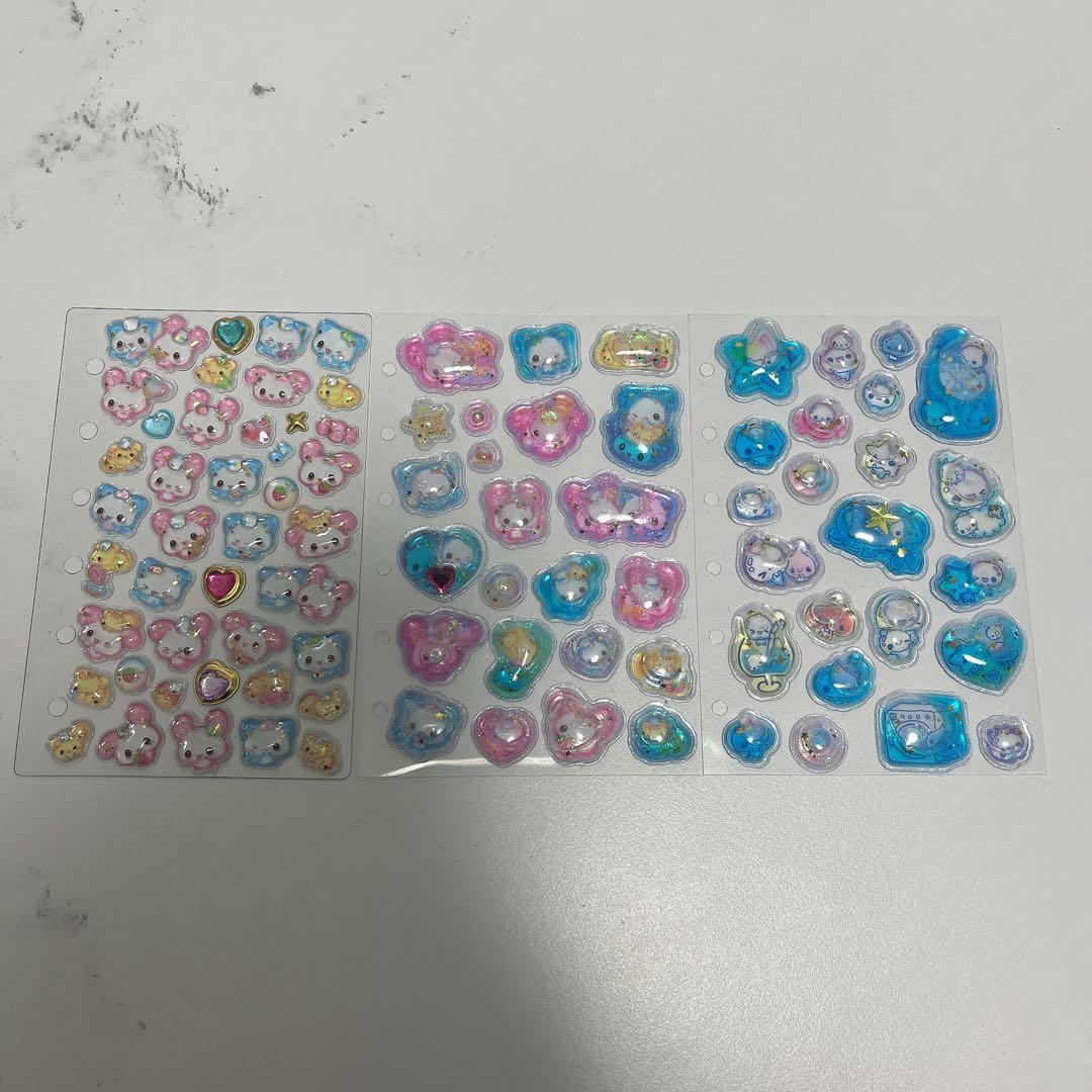 m*i様 【シール帳　完成品♡】ボンボンドロップ おはじき ウォーターシール