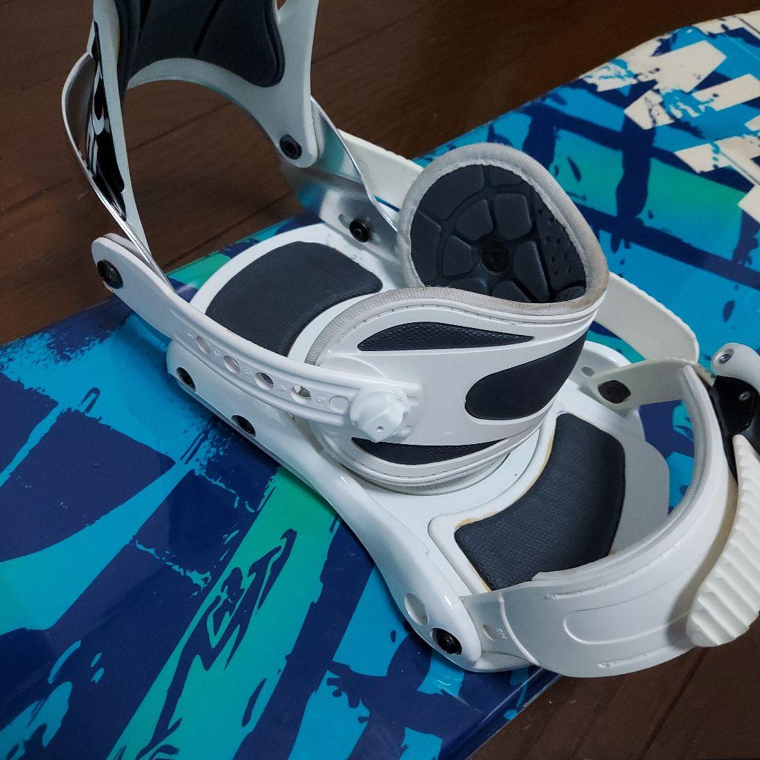 AIRWALK スノーボード 青と緑のデザイン155cm