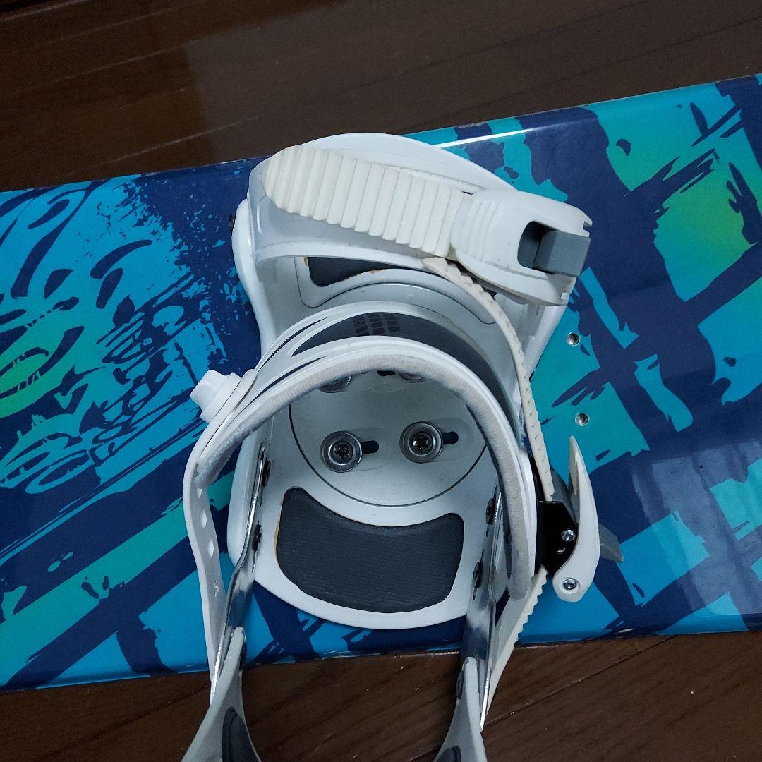 AIRWALK スノーボード 青と緑のデザイン155cm