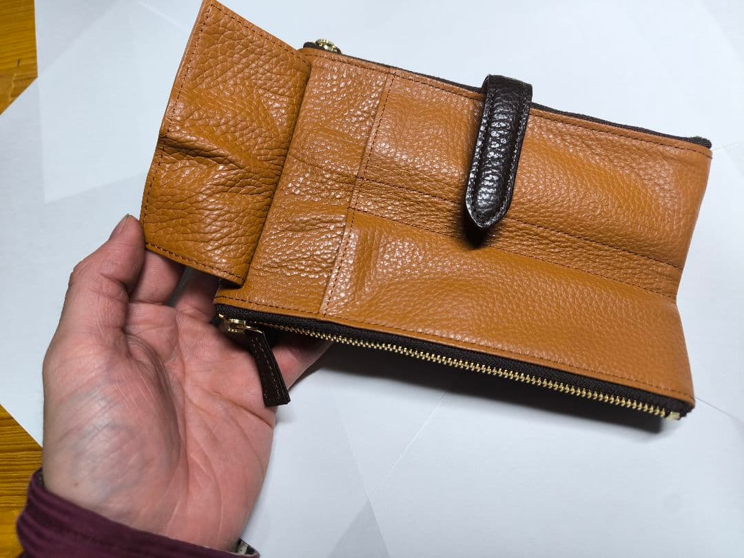 ルポペンケース　ダークブラウン　箱付き