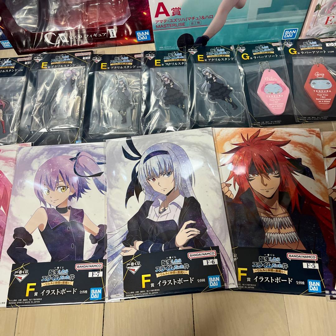 【未開封】一番くじフィギュア12体他　転スラ　ジークアクス　五等分の花嫁まとめ