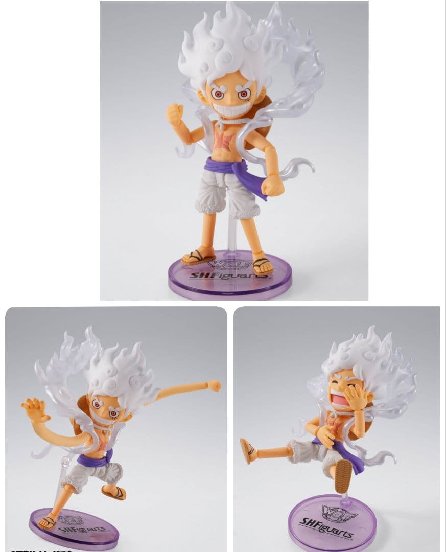 ワールドコレクタブルフィギュア × S.H.Figuarts ルフィ ギア5