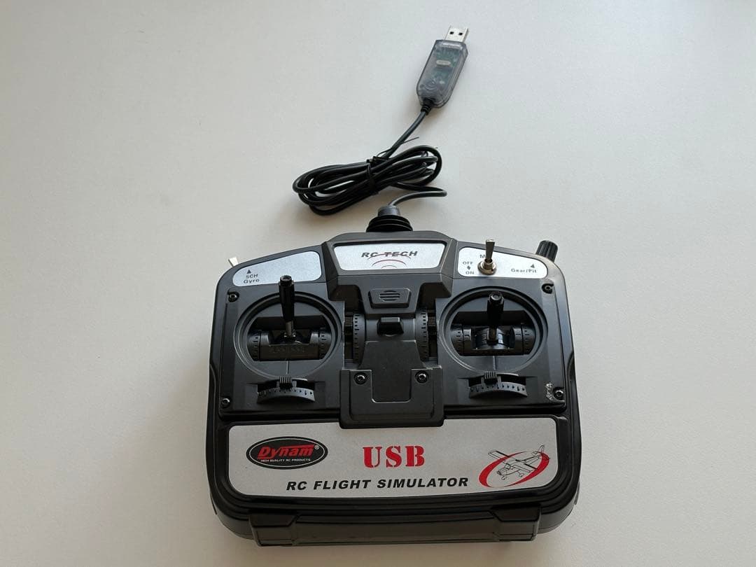 Dynam 6チャンネルモード2 USB RCフライトシミュレーター リモコン