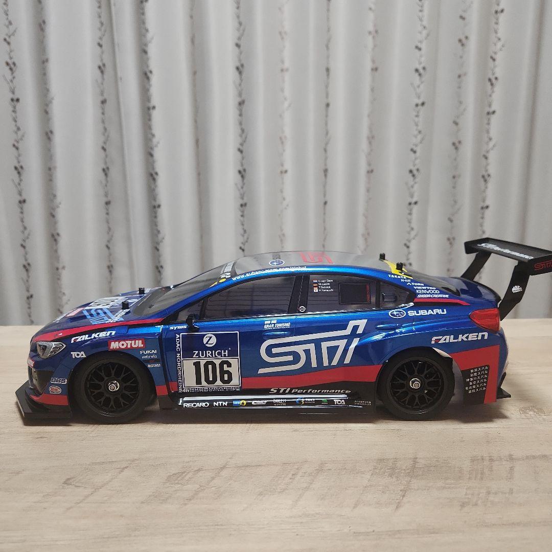 [お値引き中]TT02シャーシ WRX-STI　NBR-CHALLENGE