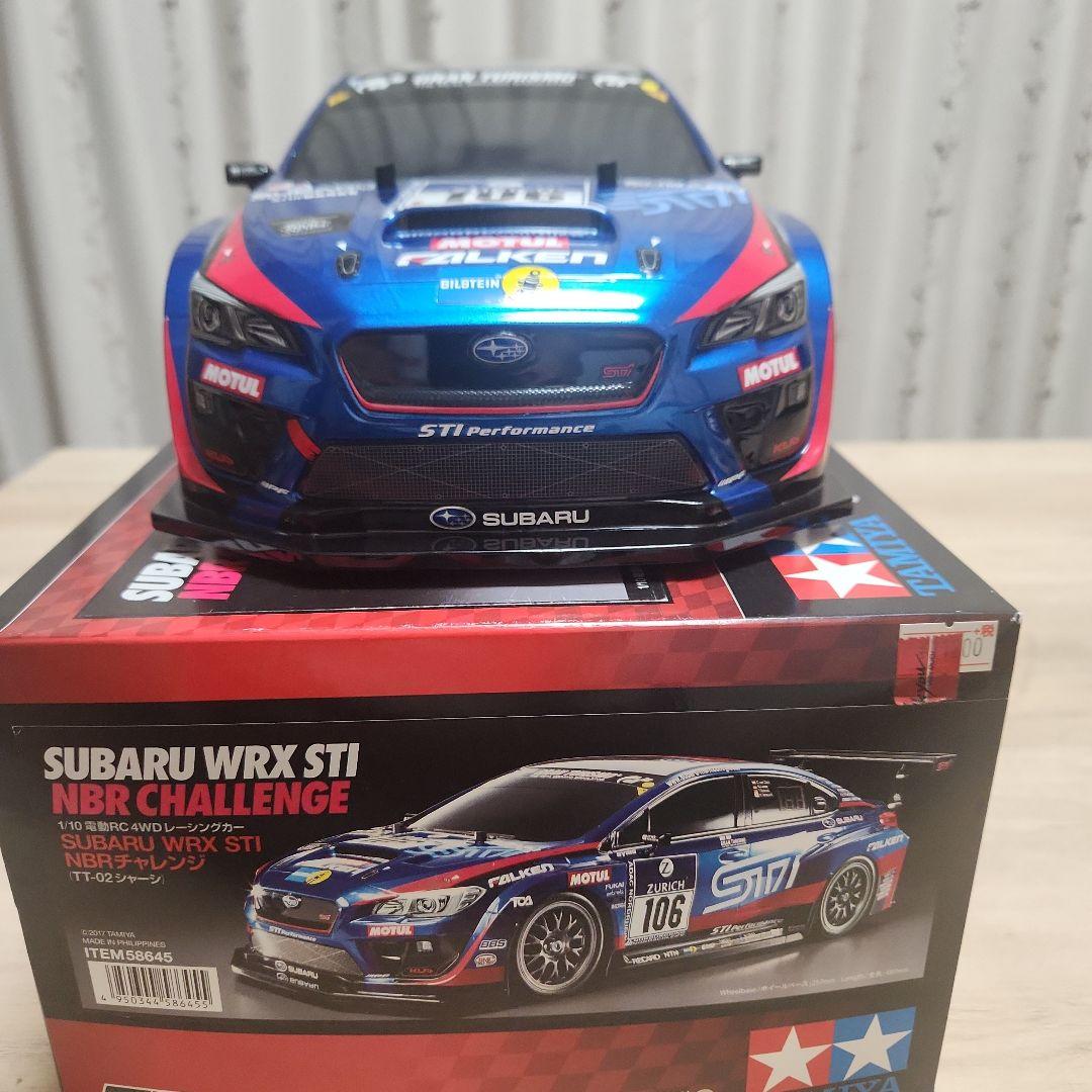 [お値引き中]TT02シャーシ WRX-STI　NBR-CHALLENGE
