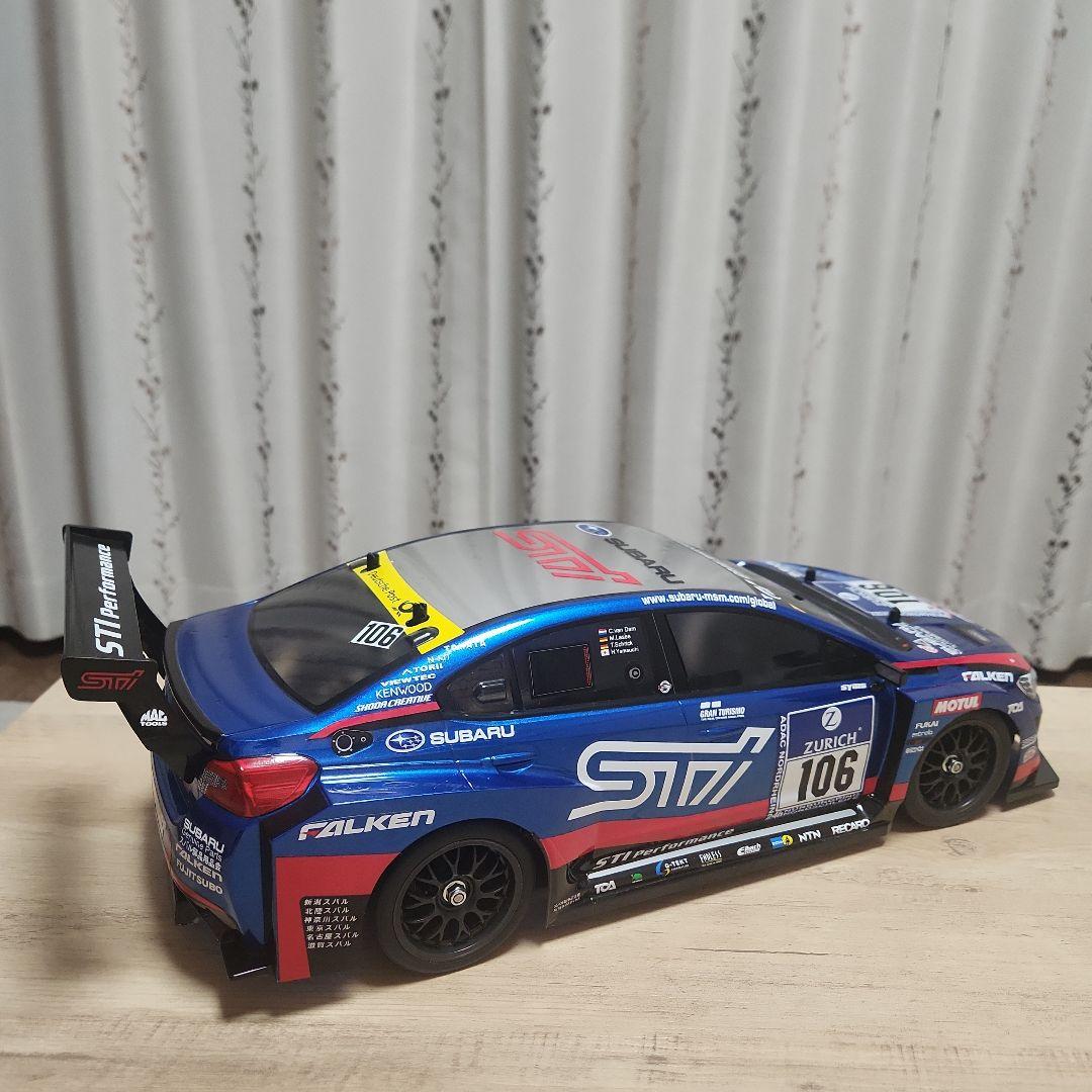 [お値引き中]TT02シャーシ WRX-STI　NBR-CHALLENGE