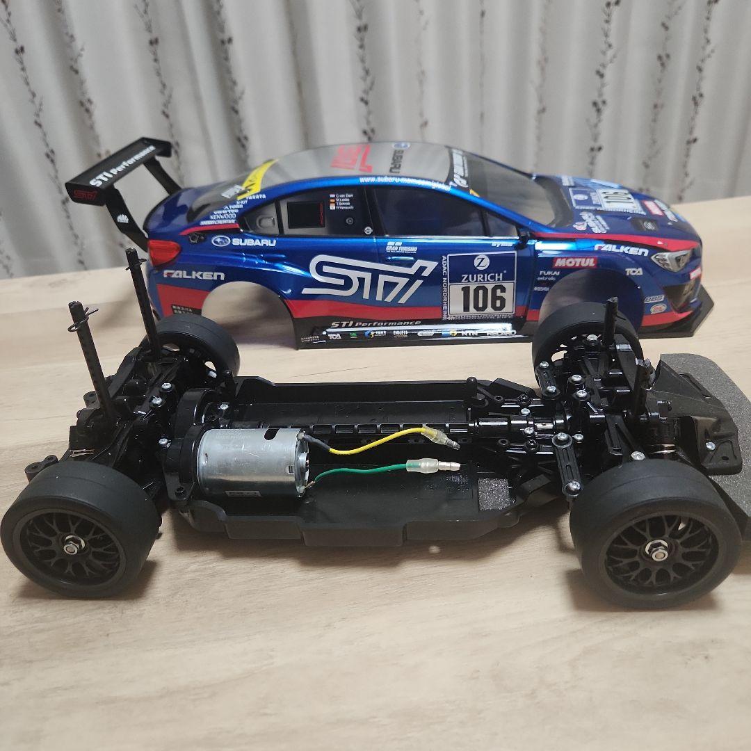 [お値引き中]TT02シャーシ WRX-STI　NBR-CHALLENGE