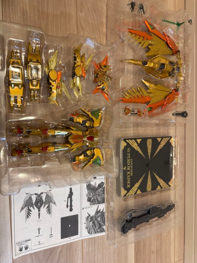バンダイ SDX 黄金神スペリオルカイザー　開封品　黄金神話
