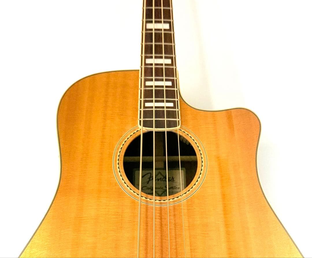 【極美品】Fender kingman Bass SCE NAT エレアコベース