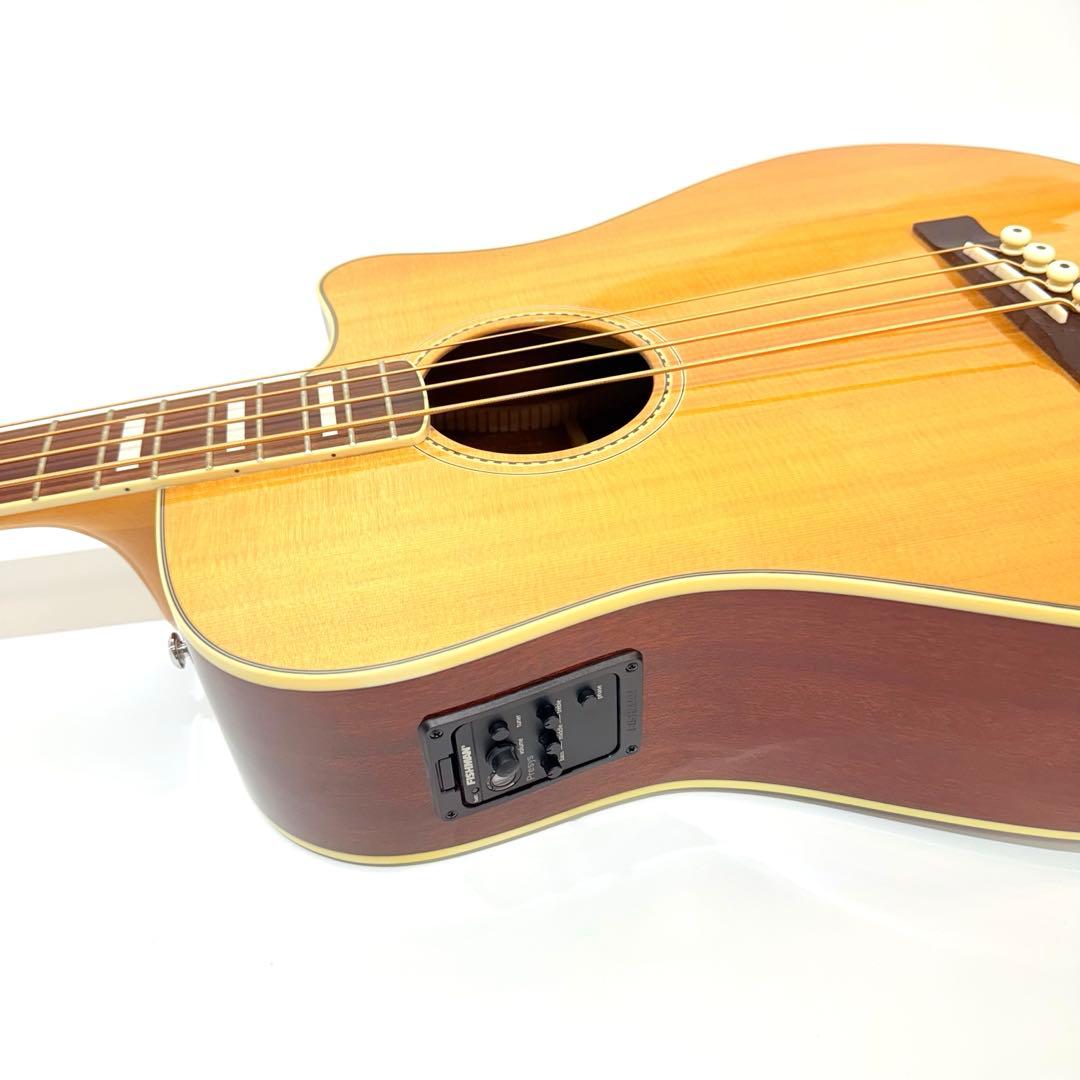 【極美品】Fender kingman Bass SCE NAT エレアコベース