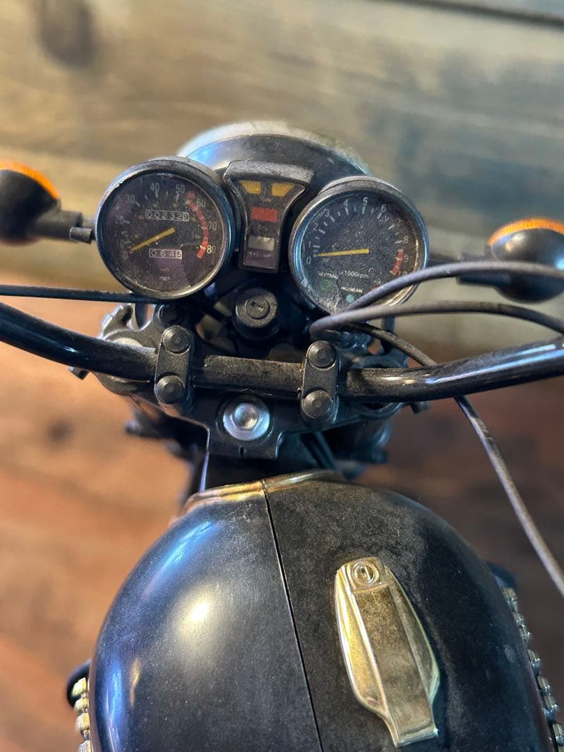 KAWASAKI Z1300 YAMAHA XS1100LG プラモデル完成品