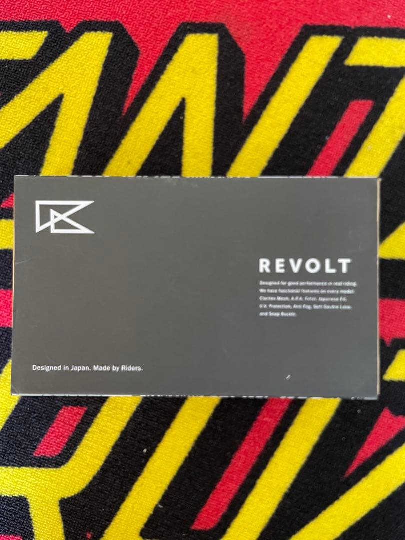 美品 REVOLT RL100CCP スノーボード ゴーグル 調光レンズ クリア