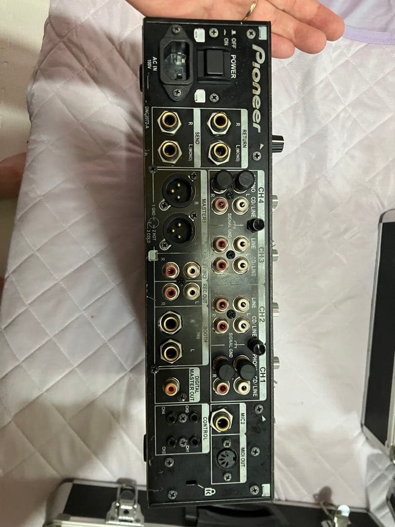 DJ機材 pioneer DJM850