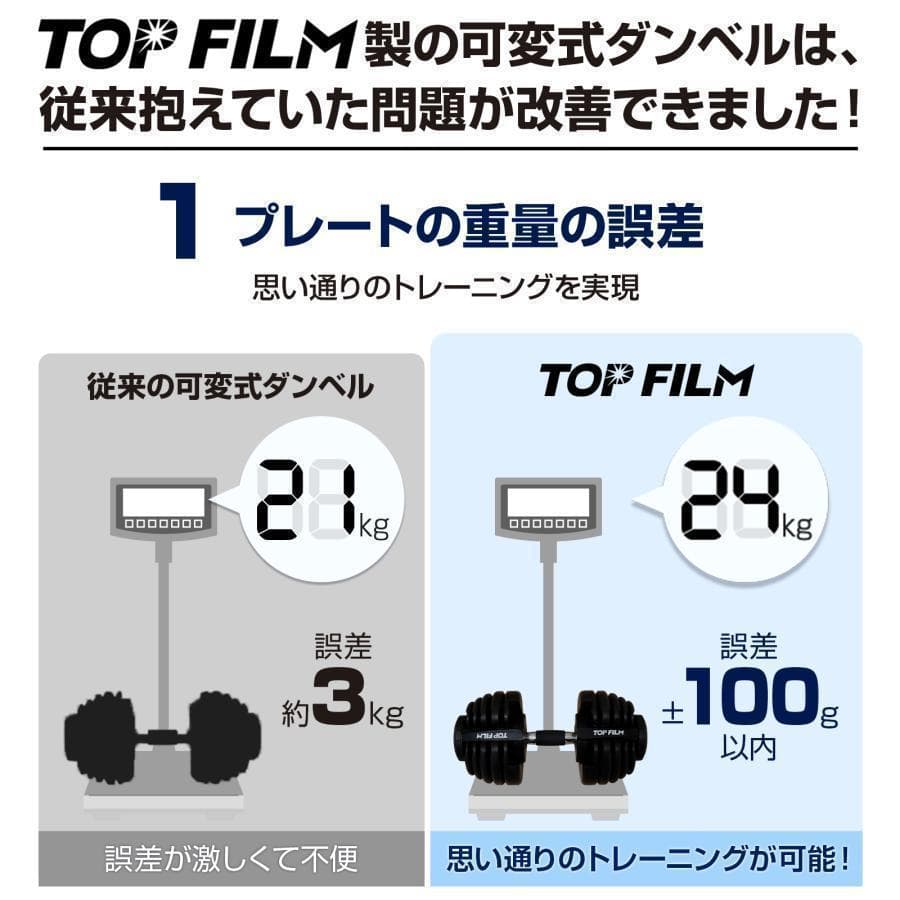 2663新品＊ダンベル 可変式 24kg2個セット アジャスタブル 15段階調節