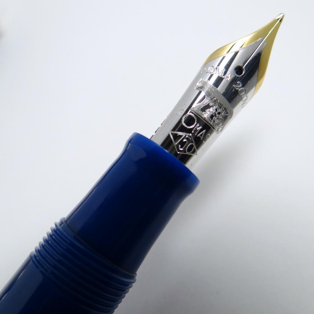 【買得定価35万】OMAS オマス ローマ2000 スターリングシルバー 万年筆