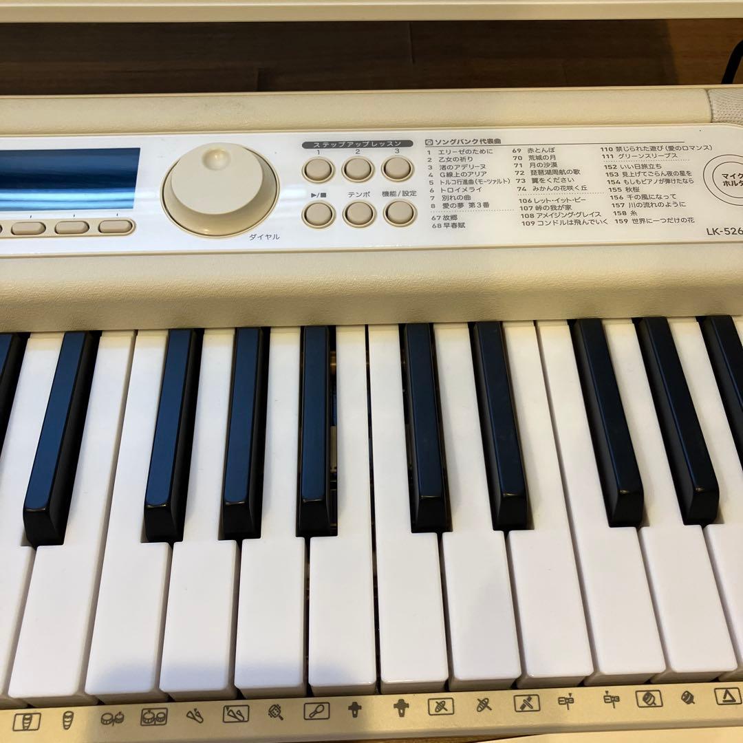 カシオ Casiotone 電子ピアノ LK-526 22年製