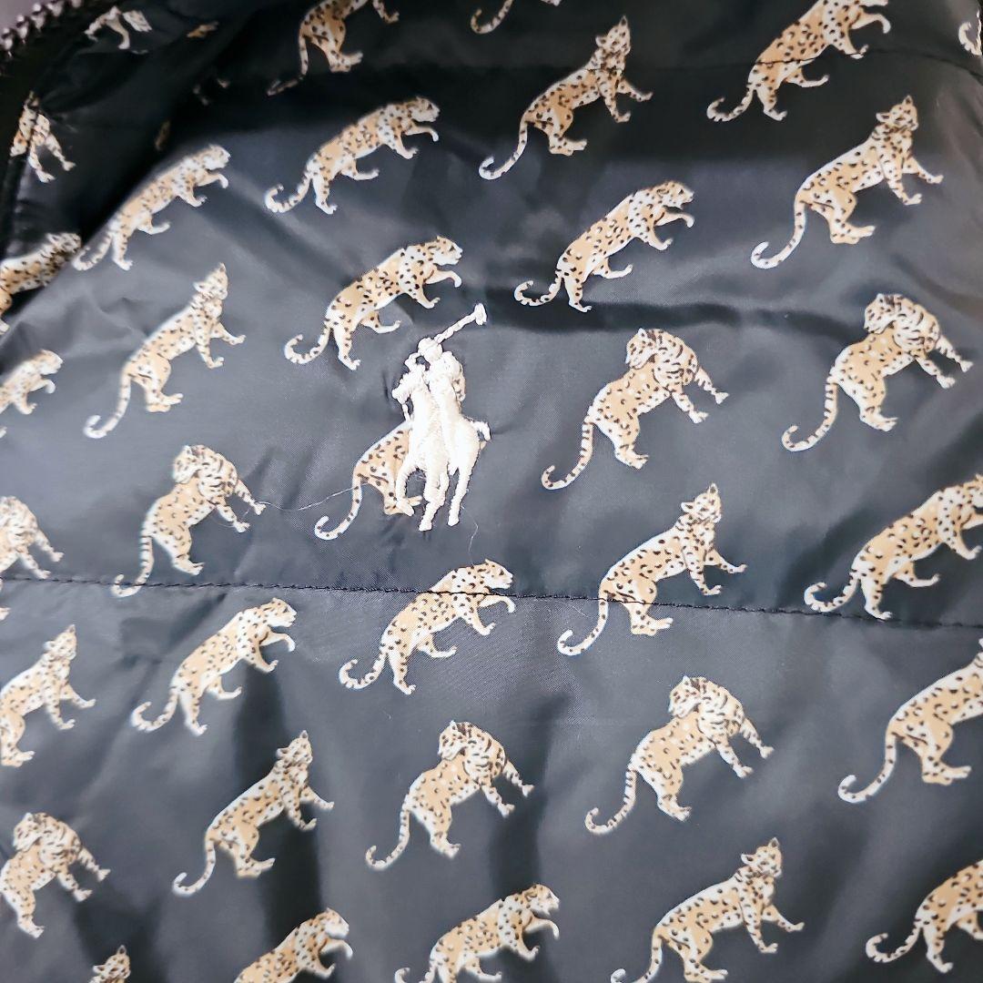 【POLO GOLF by Ralph Lauren】豹柄ベスト リバーシブル